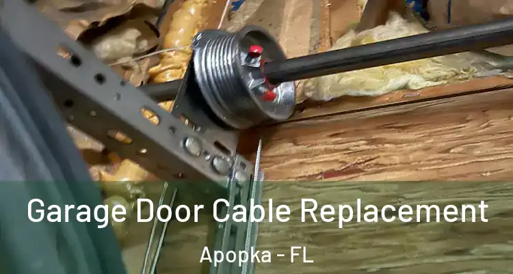  Garage Door Cable Replacement Apopka - FL
