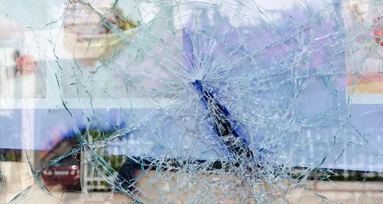 Cracked Glass Balcony Door Repair in Apopka, FL